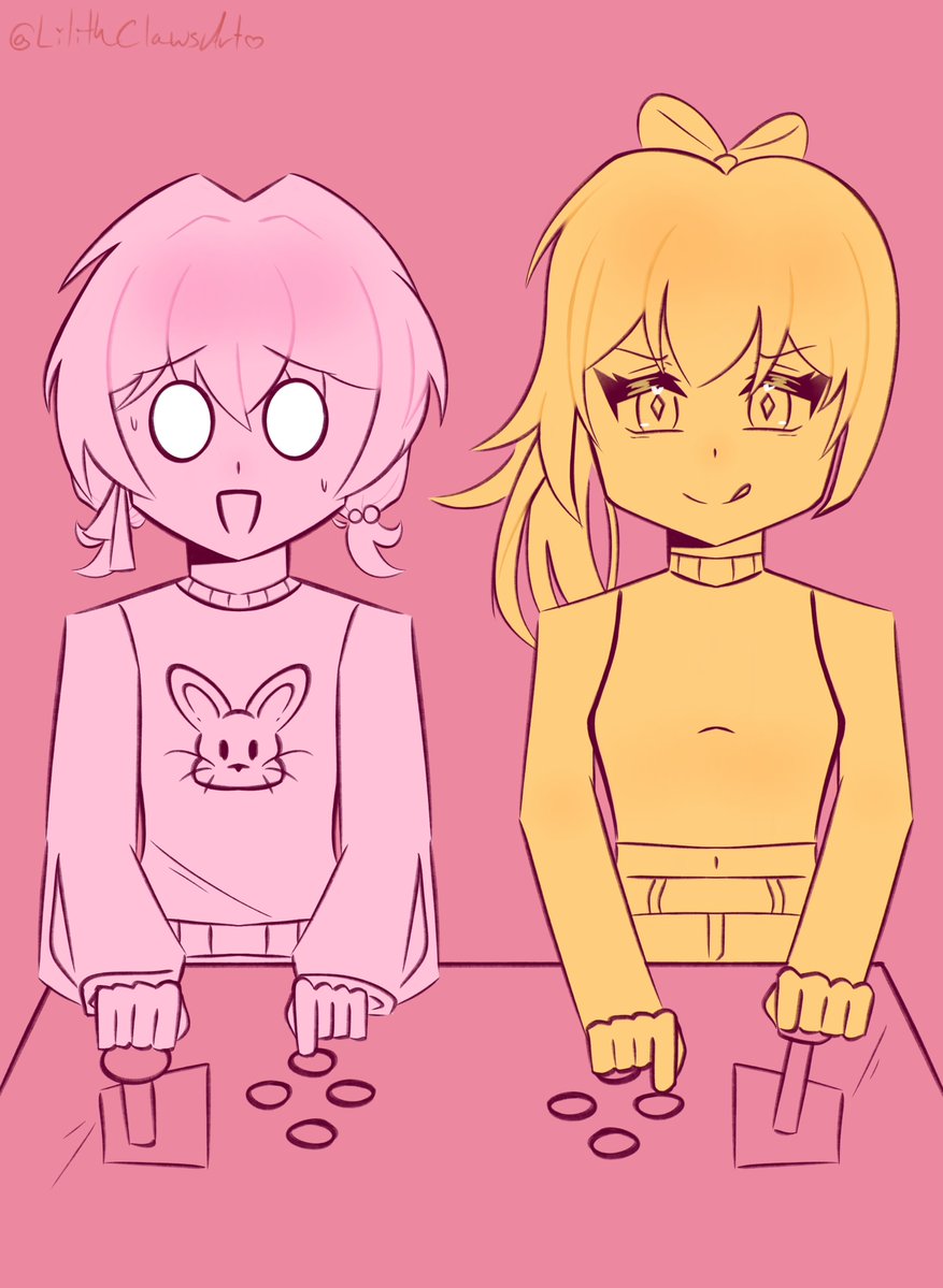 Lilithclawsart's tweet photo. #StellemarchWeek2026 
Day 3: Rivalry 😅 https://t.co/NGLsFGPrXi