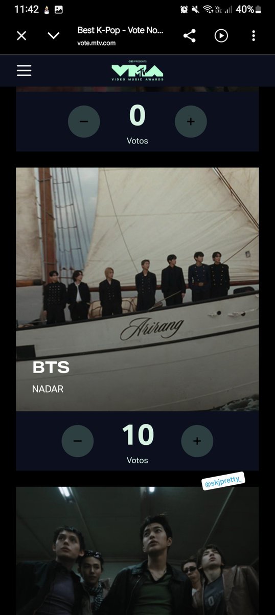 skjpretty_'s tweet photo. @goeskthh Votos ✨️

VOTE FOR BTS ON VMAS 
VOTE FOR SWIM ON VMAS
VOTE FOR BTS ON VMAS
#VoteForBTSonVMAs
#VoteForSWIMonVMAs https://t.co/IrcnYiFKho