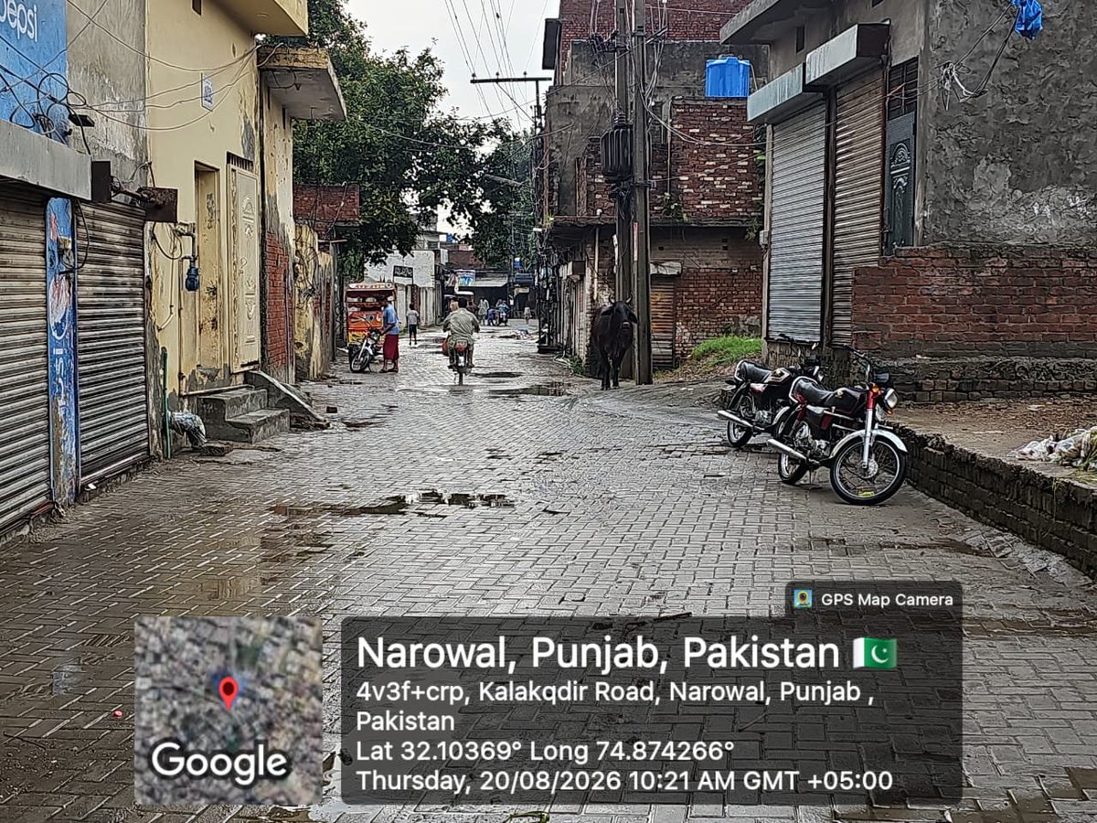 DcNarowal's tweet photo. نارووال شہر میں ہونے والی 112 ملی لیٹر بارش کے فوری بعد مین شاہراہوں سے پانی کی نکاسی کا کام مکمل۔ نظام زندگی معمول کے مطابق رواں دواں 
@MaryamNSharif @dgprnewsfeed @GovtofPunjabPK https://t.co/4Lcnq0O2hM