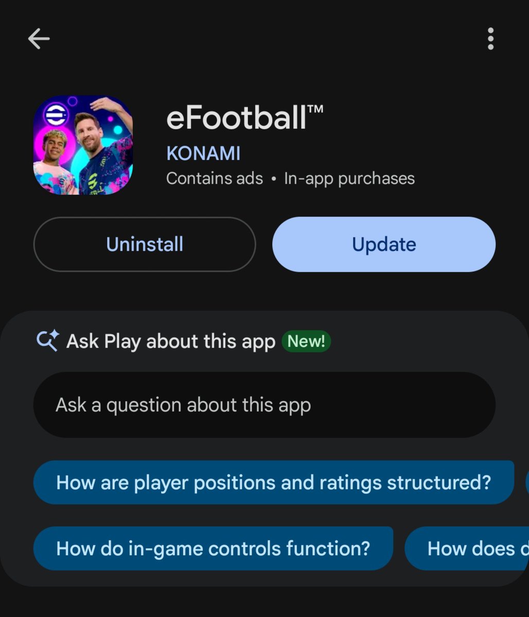 7lil_king's tweet photo. Can't wait ti see what's going on after the update #efootball #leaks #Konami #update #efootball27 https://t.co/VqnqZJW5bu