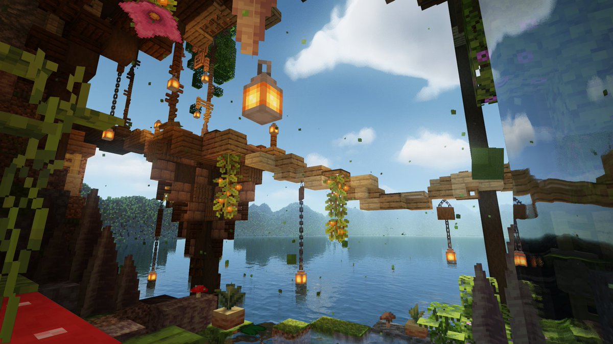 Luga_build's tweet photo. 夏休みでできた建築たち
 マイクラ建築やってます。 年内フォロワー1000人目標 https://t.co/YqDdzK4yua