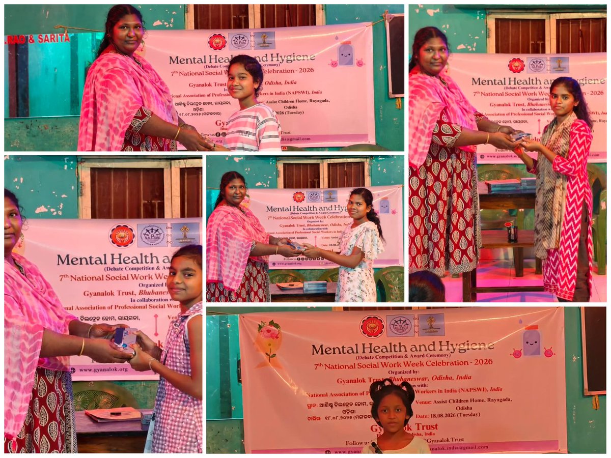 GyanalokThrough's tweet photo. Celebration of 7th National Social Work Week 2026 by Gyanalok Trust https://t.co/0v5lOEGi17