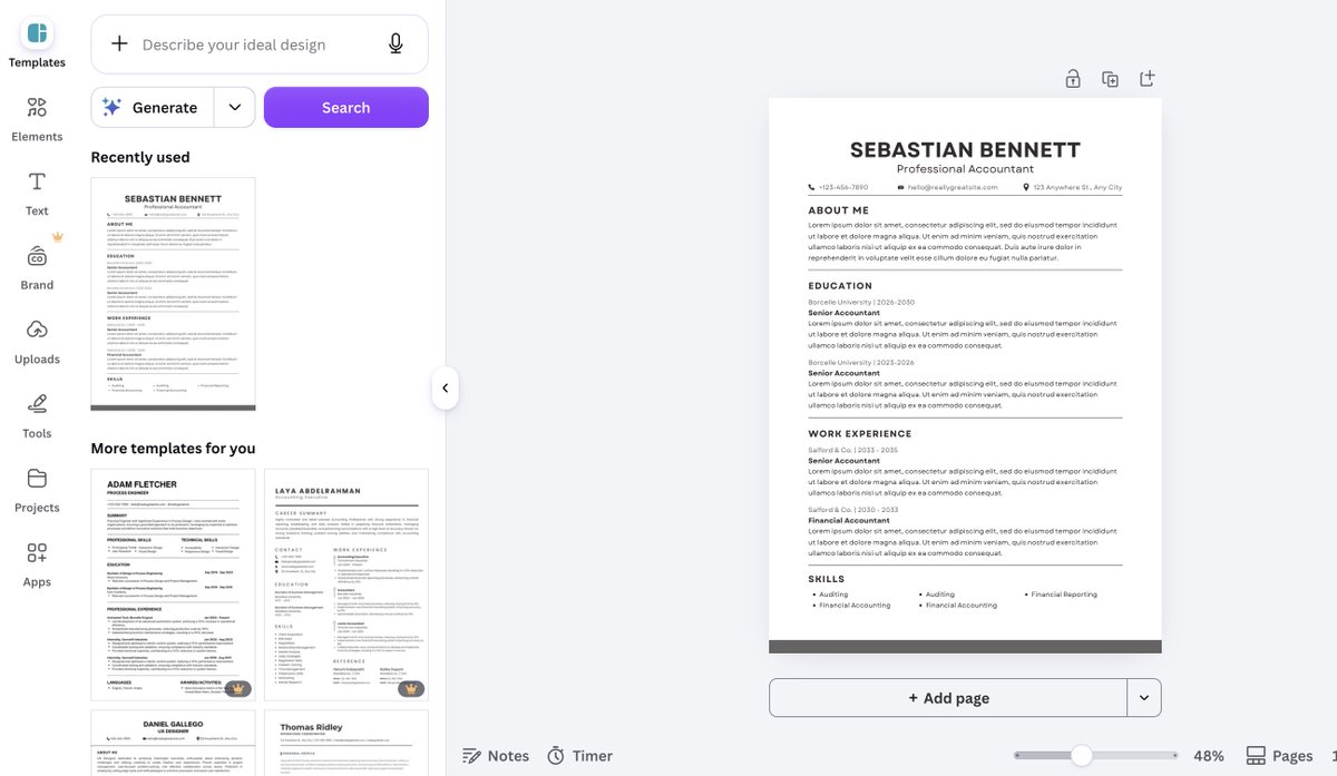 kobixyzHQ's tweet photo. Here is a breakdown of everything Mercor AI and the Resume template I use. 

It’s proven to be able to bypass ATS optimization 

Not just Mercor AI, I use it for my work application too 

A lot of people have been asking me in dm if my Mercor AI account is a Nigerian account? Yes, it’s. 

Here is what you need to know and do 
STEP 1
Here is how to setup a solid resume  
- Visit Canva website 
- Click on “Templates” 
- Search for “Black and White Minimalist Professional Resume A4” 
- Click on “SEBASTIAN BENNETT”
- Proceed to customize the template 

STEP 2
Here is how to setup Mercor AI account and the basic thing you need to know 
Visit https://t.co/eXRHXpguVw 
- Sign up 
- Connect your LinkedIn ( It’s optional, but I recommend you do )
- You will be required to complete the “Domain expert interview” 

it’s basically a video interview with AI, whatever you will be asked on the interview will be centered around what you have on your resume, so do well to study it. 

It’s basically not hard and you can take it up to 3 times 

Same interview will be reused for multiple projects that requires Domain expert interview, which is basically all 

- Any other interview process will be narrowed down to a particular job which you’re applying for 
- “Project Thor Assessment” is basically just feeling out forms and all

STEP 4
Setting up payments, ID verification, Tax documentation can be done with 
- Stripe for payment 
- Passport or drivers license for ID verification 
- I used my NIN for Tax documentation 

The good thing about STEP 4  is that you don’t need to worry about them for now until you get an offer 

Lastly, and like I said, I got my offer without applying directly for the contract, but now I’m actively applying for roles which I’m qualified for 

Do well to apply too, and hopefully you will get an offer soon. It might take a while, but you will. 

Good luck