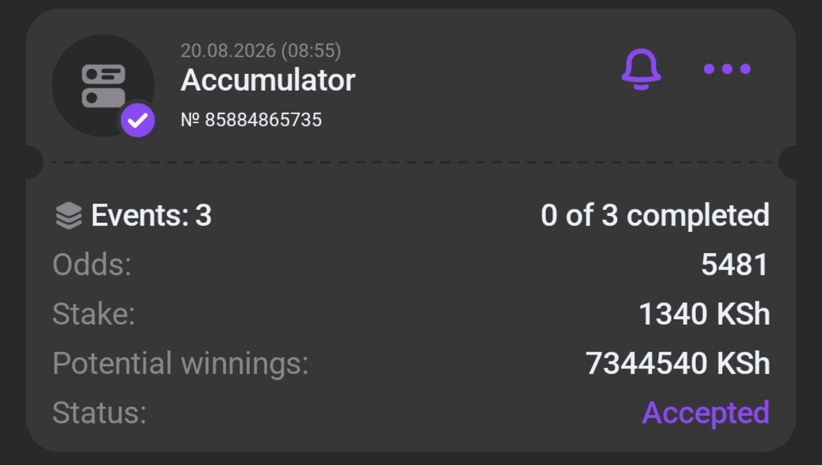 AntonioWallahi's tweet photo. Retired Money 💰 
Goal Range 3 games ✅️👌 
Mpesa is fully Available 👌 🔥 

HelaBet Bet Code 👉 V4L5X

Not Yet on HelaBet?
RegWorld : https://t.co/X8ZgVlXmou
RegTz : https://t.co/aWIFRMp7Fa
AppApk : https://t.co/7Ur5YON2Zj

Promo Code 👉 ANTOH https://t.co/Z5wr3D6Npp