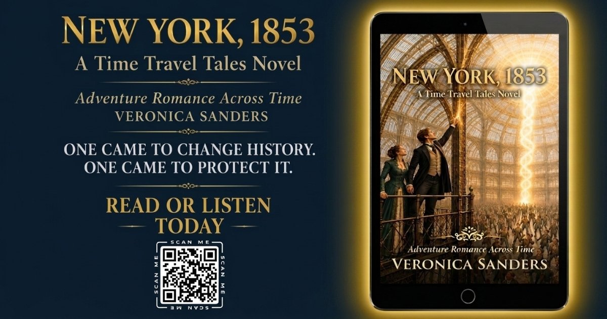 Siam420484's tweet photo. 📘 New York, 1853: A Time Travel Tales Novel
Author: Veronica Sanders

Available on Amazon

Read or Listen Today:
https://t.co/lR0RNBMPO6

#TimeTravelRomance #HistoricalRomance #HistoricalAdventure #TimeTravelFiction #HistoricalFiction #AdventureRomance #CleanRomance #NewYork1853 https://t.co/208T7ZesuJ