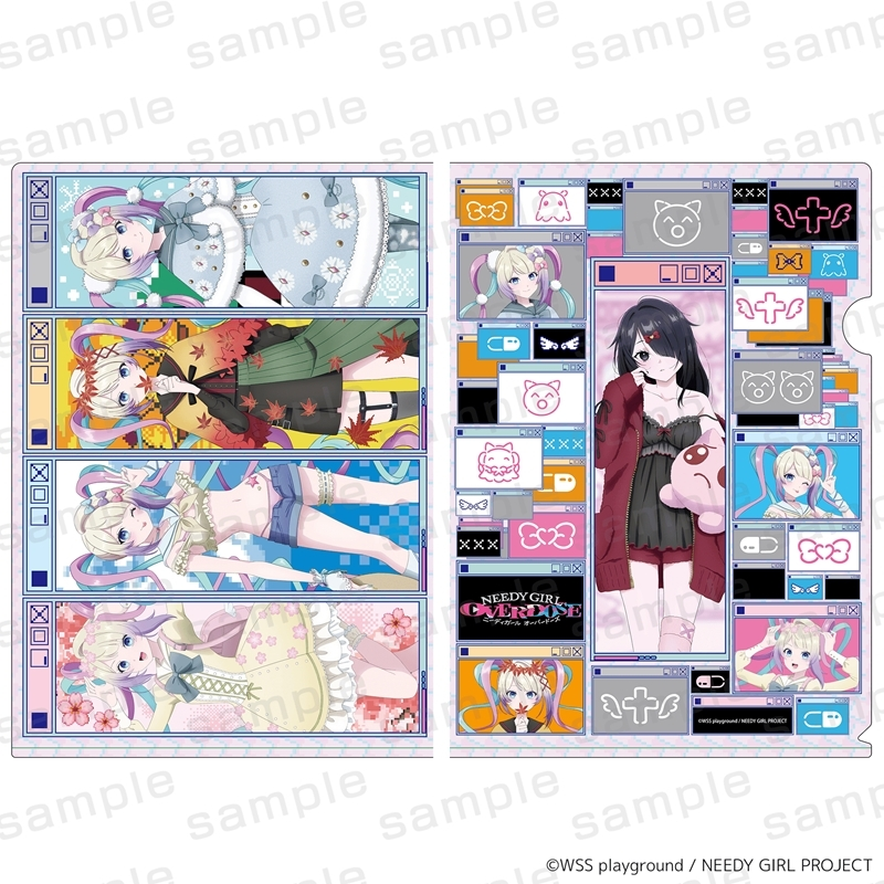 NEEDY GIRL OVERDOSE アニメイト特典リーフレット NEEDY GIRL OVERDOSE アニメイト特典リーフレット NEEDY GIRL OVERDOSE