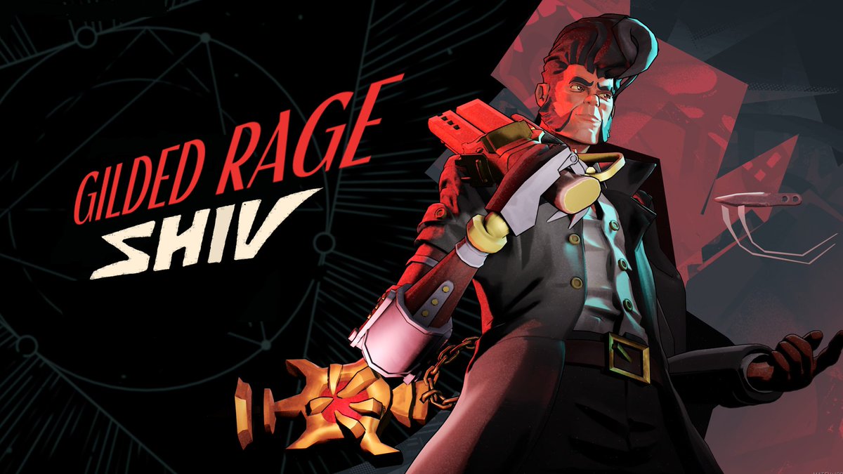 PloobisMDL's tweet photo. Gilded Rage Shiv, is out now on Game Banana https://t.co/ovHWgrNLa0 #deadlock https://t.co/kupKcNKN3N