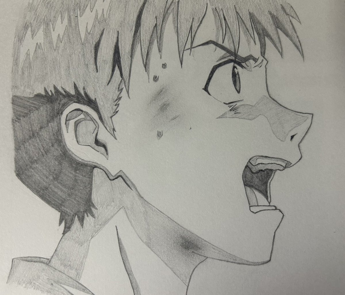 LCLsee_Air's tweet photo. 実際の紙に描いた絵の写真を撮るとこうなります
描き方とかは違うだろうけど https://t.co/fwrusqC6Ms