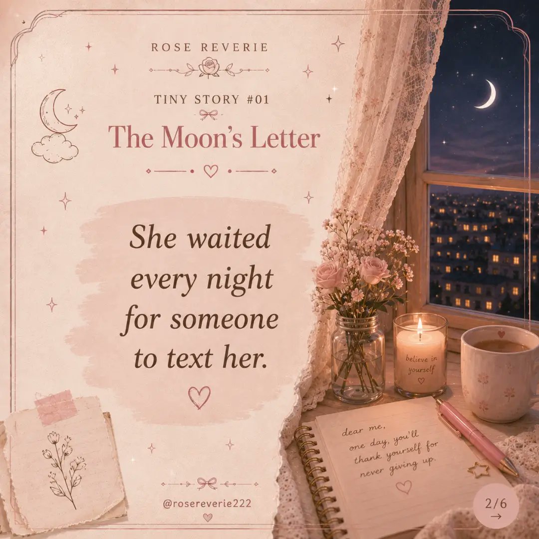 Dilangkel's tweet photo. POV: the moon understood her before anyone else did. Some stories are meant to be felt, not explained. Save this for a quiet night. https://t.co/Yfz1wzoopP