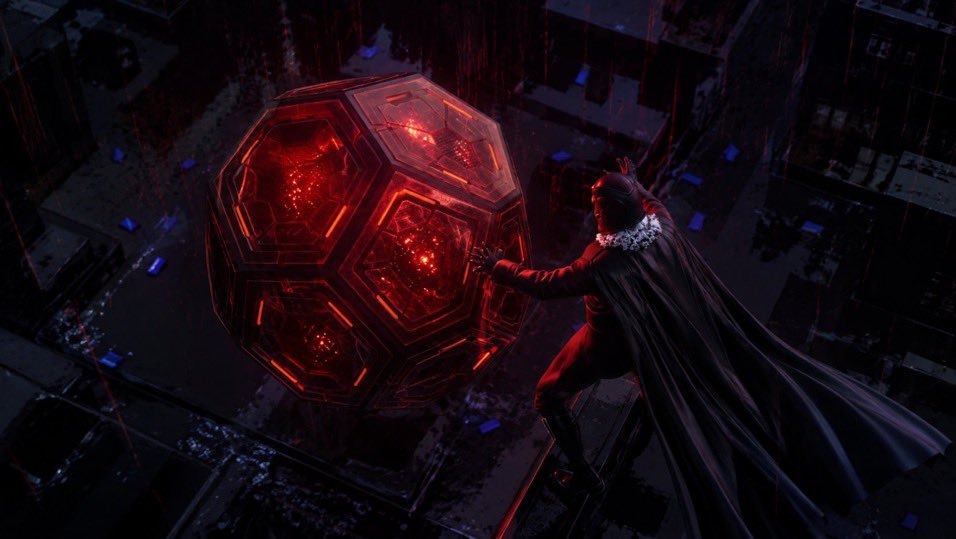 DoomsDayLeaks9's tweet photo. First look at Magneto in 'AVENGERS: DOOMSDAY'  

Seems like he's destroying Tobey Maguire's Earth. 

#AvengersDoomsDay https://t.co/5ixWZJOD07