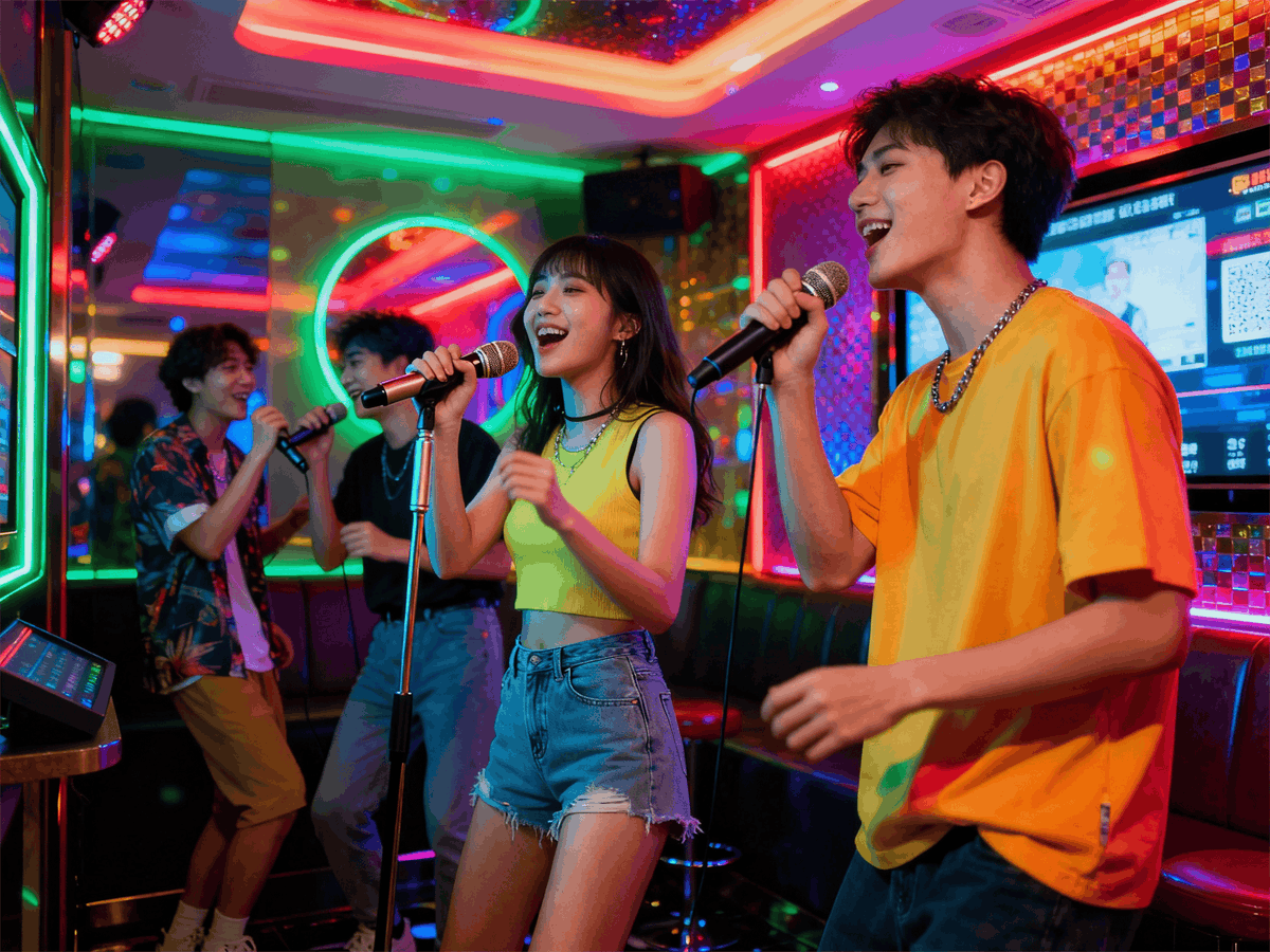 AngliqueBonnin1's tweet photo. Sing till your voice echoes! KTV night with friends = non-stop joy u0026 awesome vibes—let’s hit the stage and own every track! https://t.co/EbDC0WRzPz