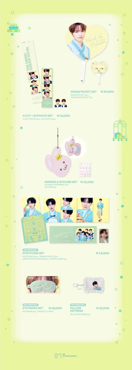 Qoo10 K-POP【公式】 در X: «💚🏨THE SWEET DREAM HOTEL🏨💚 ㊗️全員