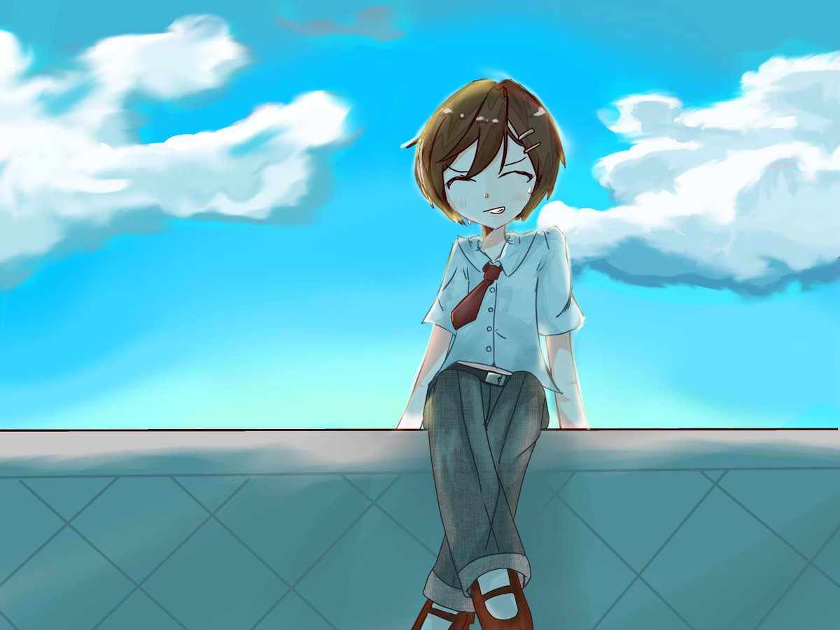 KaiSenDon_0702's tweet photo. 創作
夏っぽい涼める絵が描きたかった
余白が多い https://t.co/1ciOBN0pEG