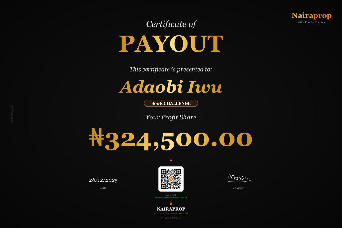 nairaprop's tweet photo. Throwback Thursday 

Then                          vs                                 Now

New vs old payout certificate, same sure payout. 🧡 https://t.co/1sMAFPioCp