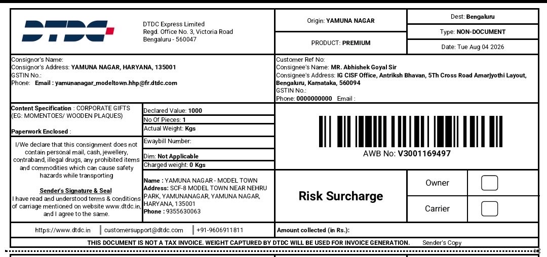 Leodudepanky's tweet photo. @DTDCIndia Who is accountable for this delay at DTDC, and who will take responsibility for resolving this immediately? Please provide the current status, the reason for the delay, and a definite delivery timeline. https://t.co/RcGOHyYa12