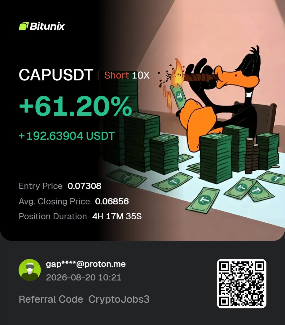 CryptoJobs3's tweet photo. Traveling didn't slow me down - yesterday was a good one 🔥

Group access = FREE 
Copy trading = Available

If you're serious about improving, come learn new strategies with the community.

Learn from others' experience, skip the mistakes. Zero cost to join.

All access in BIO, pinned post.

Like & share if this added value.
