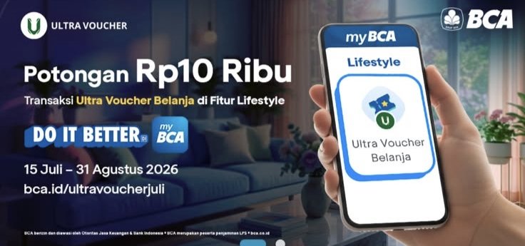 yoganan37's tweet photo. my bca diskon 10k lifestyle
 
~buka mybca
~ke menu lifestyle
~klik Ultra Voucher belanja
~beli Voucher indomaret atau lainnya 
~bisa 5x
~minbel transaksi 100k https://t.co/a0dsUIDUfg