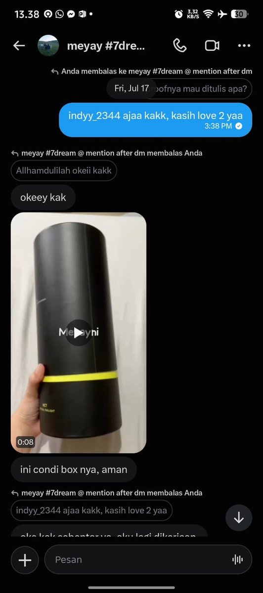 secrett_chny's tweet photo. help repost / rnb guyss🥹🙏

usn @meyayni
shopee : Nunaryonjun
id line : tiansangje
dari shopeenya depok

 dimohon ya kak itikad baiknya, BALIKIN UANG AKU. seenggaknya balikin setengahnya kalau emang kamu butuh kak.. bales chat aku
aku juga uang nabung itu kak.. https://t.co/V4UZPXq0se