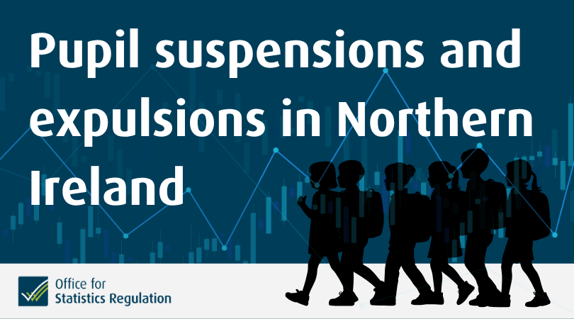 StatsRegulation's tweet photo. We have published our compliance review of @Education_NI’s pupil suspensions and expulsions in Northern Ireland statistics. We highlight current strengths, as well as identifying opportunities to improve transparency about future developments 👉 https://t.co/DGdUuXEiuB https://t.co/9DaLc3DX1j