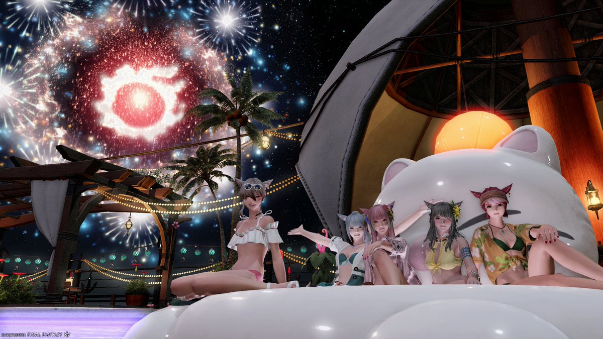 FF14_adela's tweet photo. チョコちゃん🍫
ユメちゃん💙
カノンちゃん🌸
リナちゃん🎀🐈

Thanks♥

@hokkori_ff14
@kanono_ffxiv
@zhu_ge_cao
@lina00578486232 

#FF14 #紅蓮祭 #アデ夢カノチョコリナSS
#本日のミコッテ #MoonfireFaire https://t.co/q7sXi9YxrY