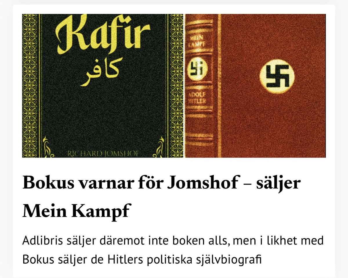 jantberg's tweet photo. Då slutar vi handla på Adlibris … https://t.co/h3zwm95U1n