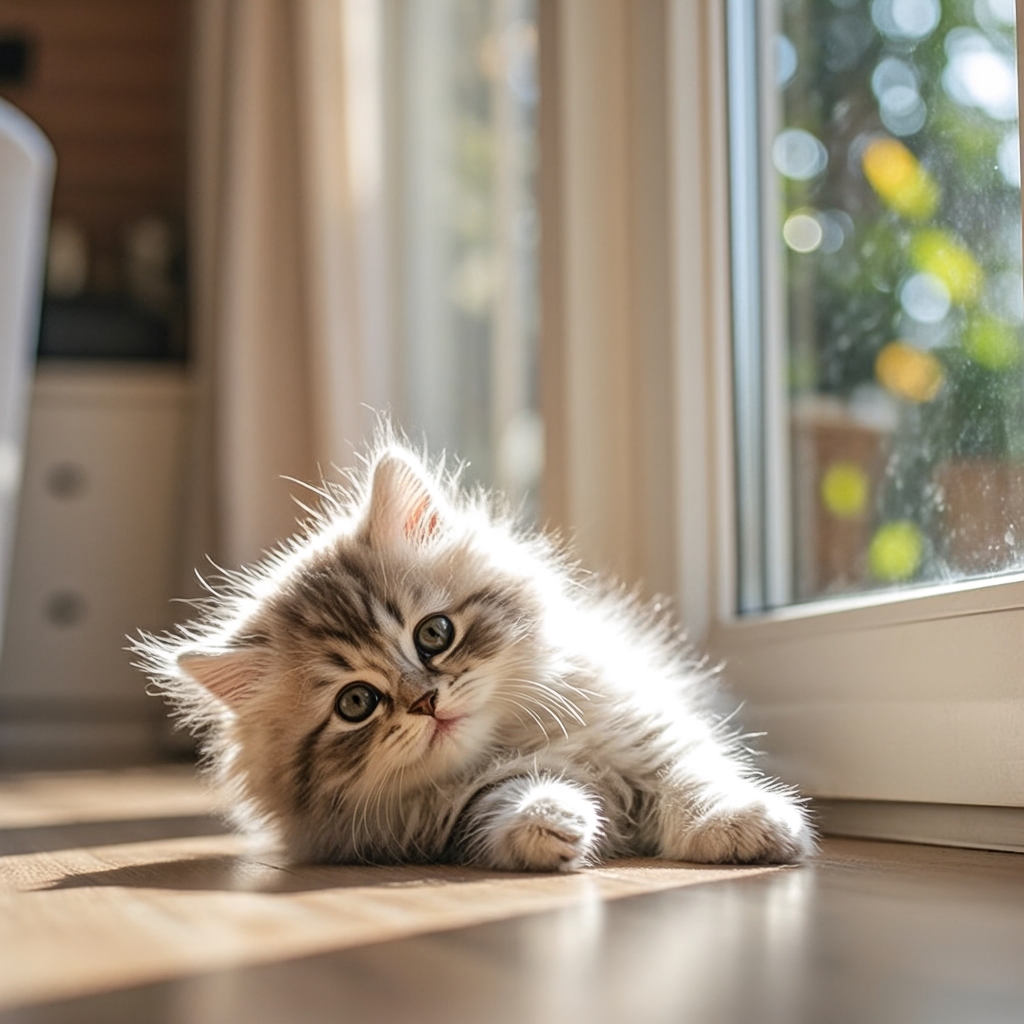 IsaMojito's tweet photo. This little furball just hit the 3-month mark! From wobbly zoomies to fetching tiny toys, every growth spurt feels like a sweet win.  #PetGrowthJourney https://t.co/oh8a7Yi9K2
