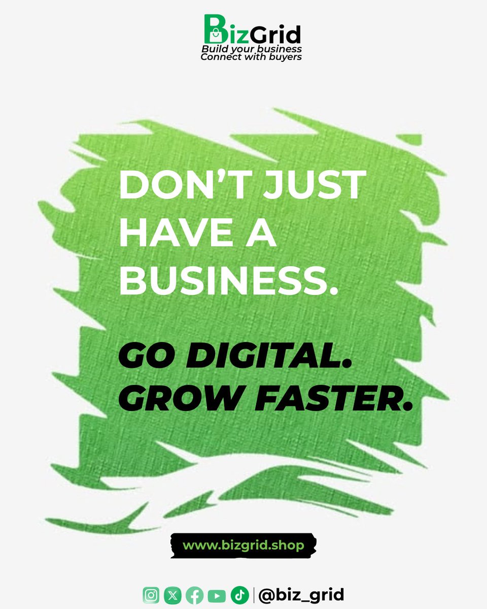 biz_grid's tweet photo. Your business deserves more than word of mouth.

Go digital. Get seen. Grow faster. 

BizGrid is here to help you make it happen.

#BizGrid #GoDigital #devpost #devposthack https://t.co/rMcE98C88E