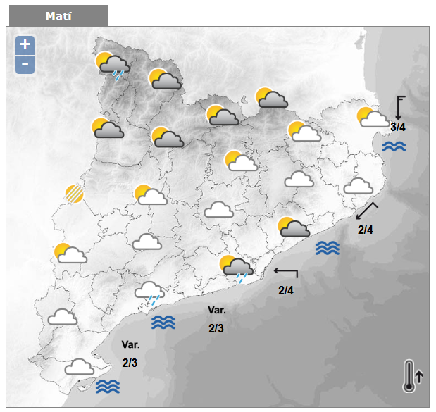 ajcabrils's tweet photo. Bon dia #Cabrils!

☁️ Comença el dia ennuvolat que pot portar algun ruixat i una petita baixada de les temperatures. https://t.co/LIMXFPW3Uw