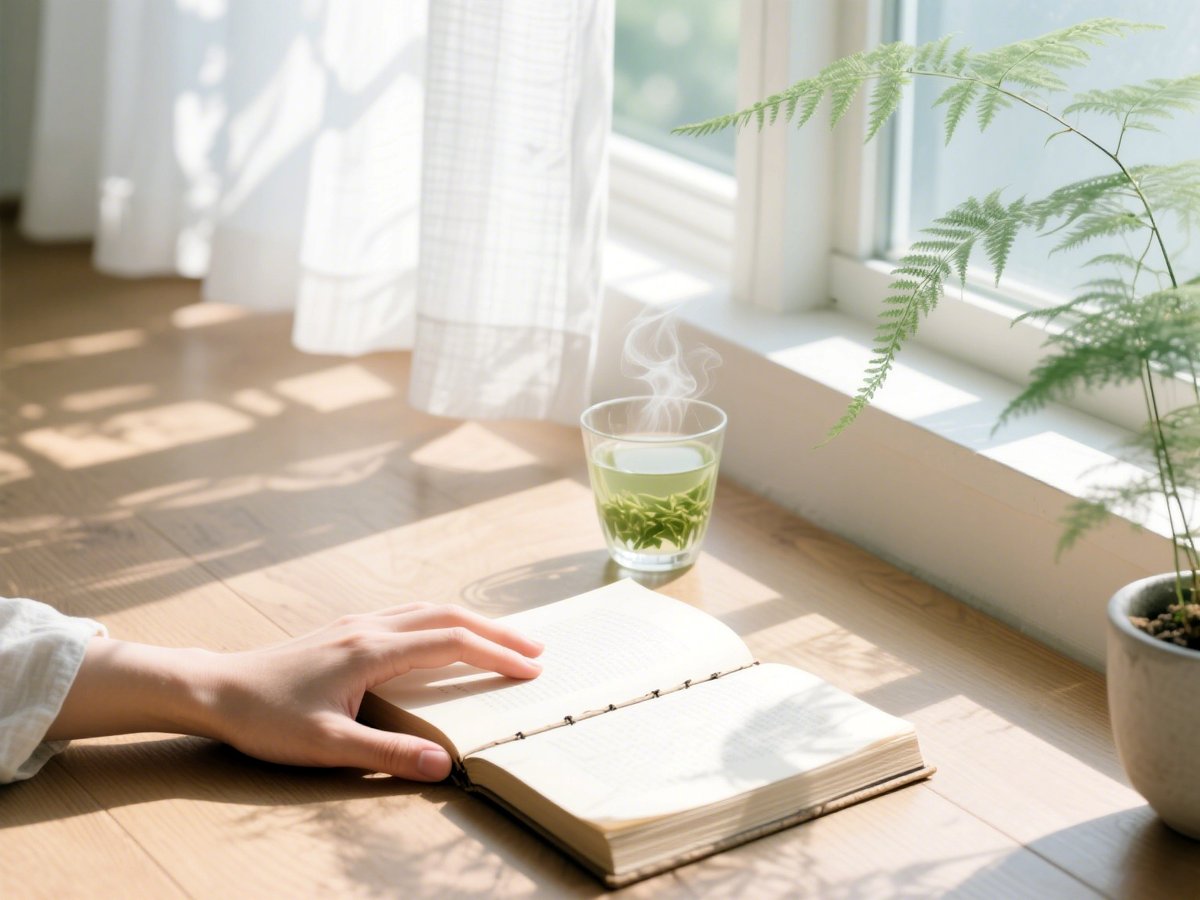 IghidyB's tweet photo. Just curled up on the couch with a warm cup of tea and my favorite book—this lazy Sunday at home hits different https://t.co/3P5gAI8EIk