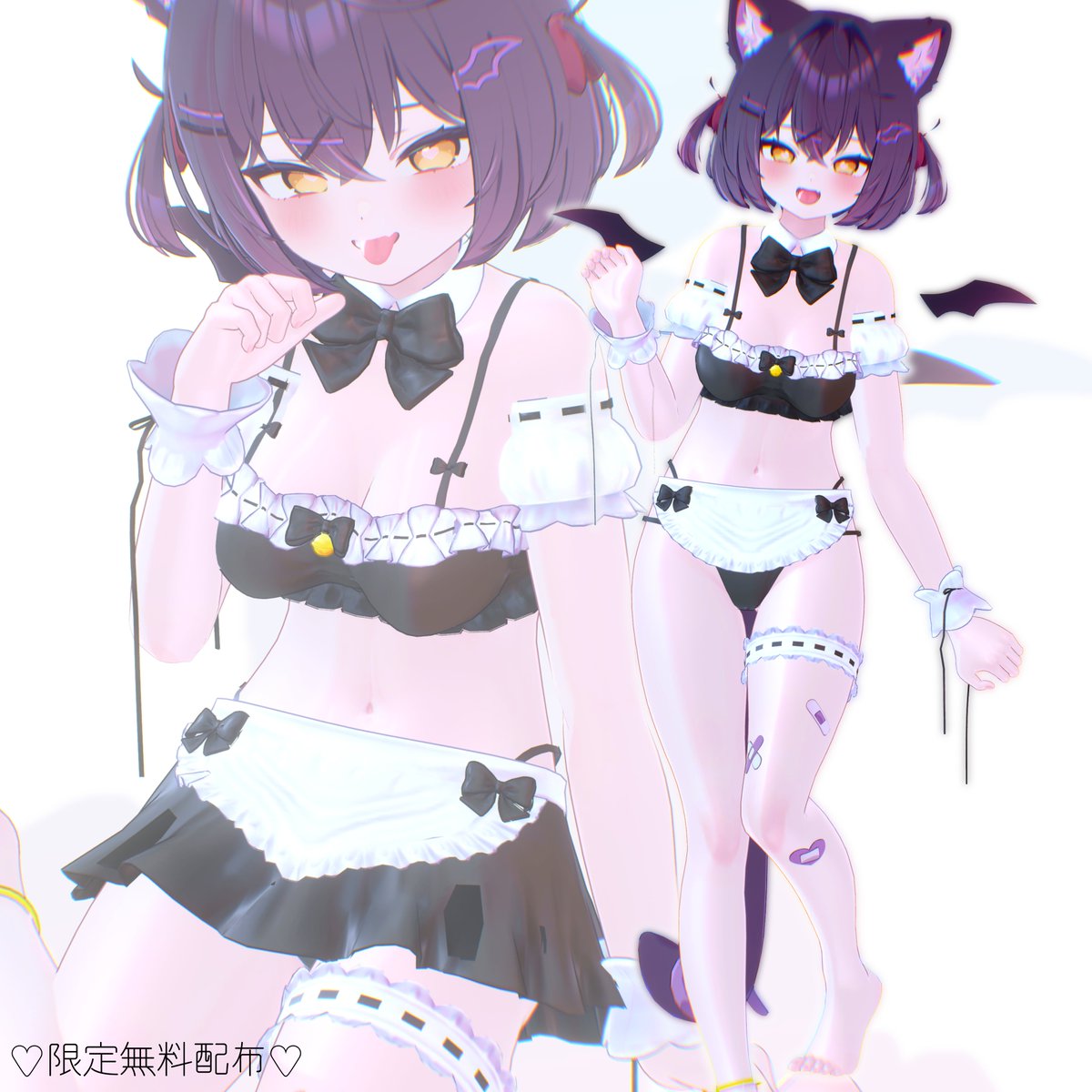parumo_shop's tweet photo. ♡はじめまして♡
VRアパレルブランド〖Parumo.〗です

1作目のMaidSummer!!は開店記念にフォロワー様限定無料公開を予定♡
X.Boothフォローしてお待ちください!

ショコラ/キプフェル対応予定ですが、対応希望アバターがあればリプライお待ちしております💬

#Parumo #booth_pm #VRChat https://t.co/VhqboiBCuD