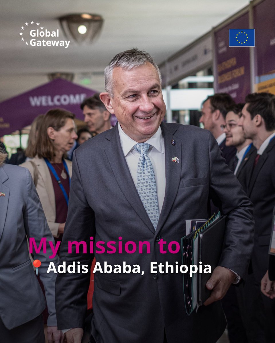 JozefSikela's tweet photo. Ethiopia has an economy growing more than 6% a year, and a population of 128 million, two thirds of them under 30.
The potential of our cooperation under Global Gateway is clear. Turning it into more investment needs strong rule of law and stability in the region. https://t.co/XlwFwLDKmN