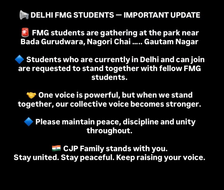 ASHOKGOUDdbey's tweet photo. FMGE PROTEST 2.0 start .... https://t.co/pORx1l2e2a