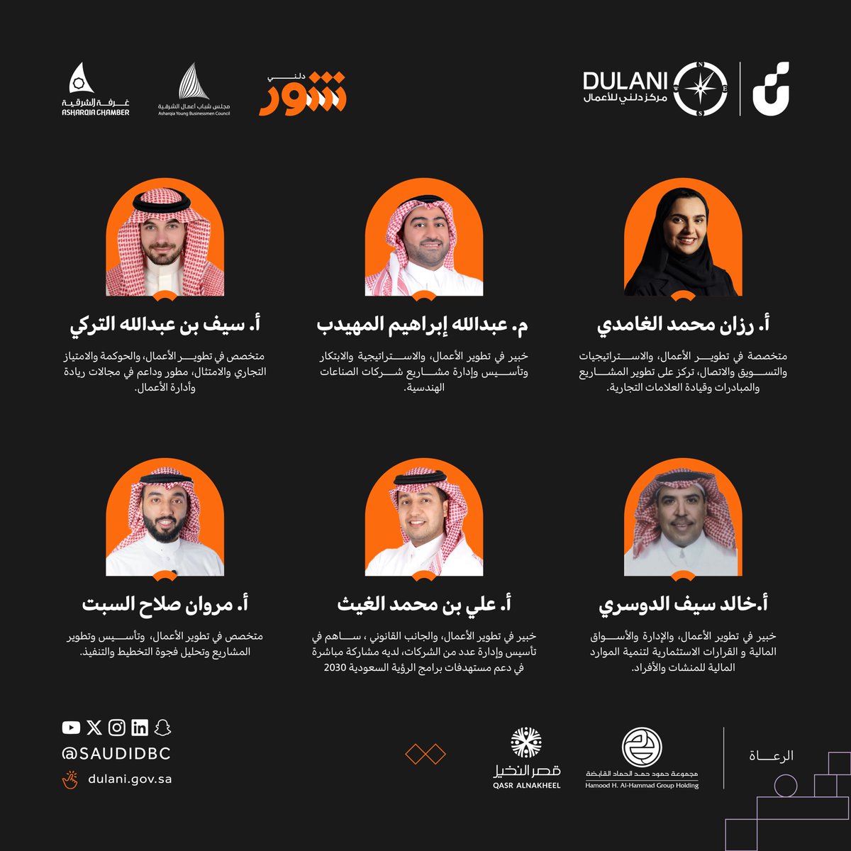 SaudiDBC's tweet photo. مشروعك يمر بمرحلة جديدة؟
احجز استشارتك مع مستشاري تطوير الأعمال،
 واستعد للمرحلة القادمة من مشروعك📈 

قبل لا تقرر.. خذ الشور 🔗⤵️
https://t.co/XiKelzURpe
#شور_دلني https://t.co/mbxvmlH1hc