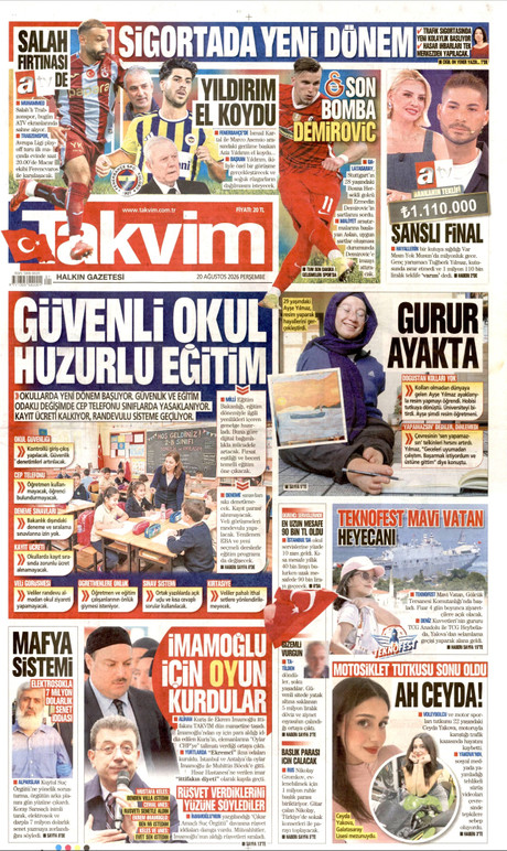 EmreUslu's tweet photo. Bakın bunlar iktidarın doğrudan kontrol ettiği gazeteler. Dün İsrail'in Suriye'deki Türk üssüne yaptığı saldırıdan tek satır söz etmemişler.  Neden? Bunların zırvası da zirvesi de zorbanın karşısında köpek olur da ondan. https://t.co/GFfSnvdUu5