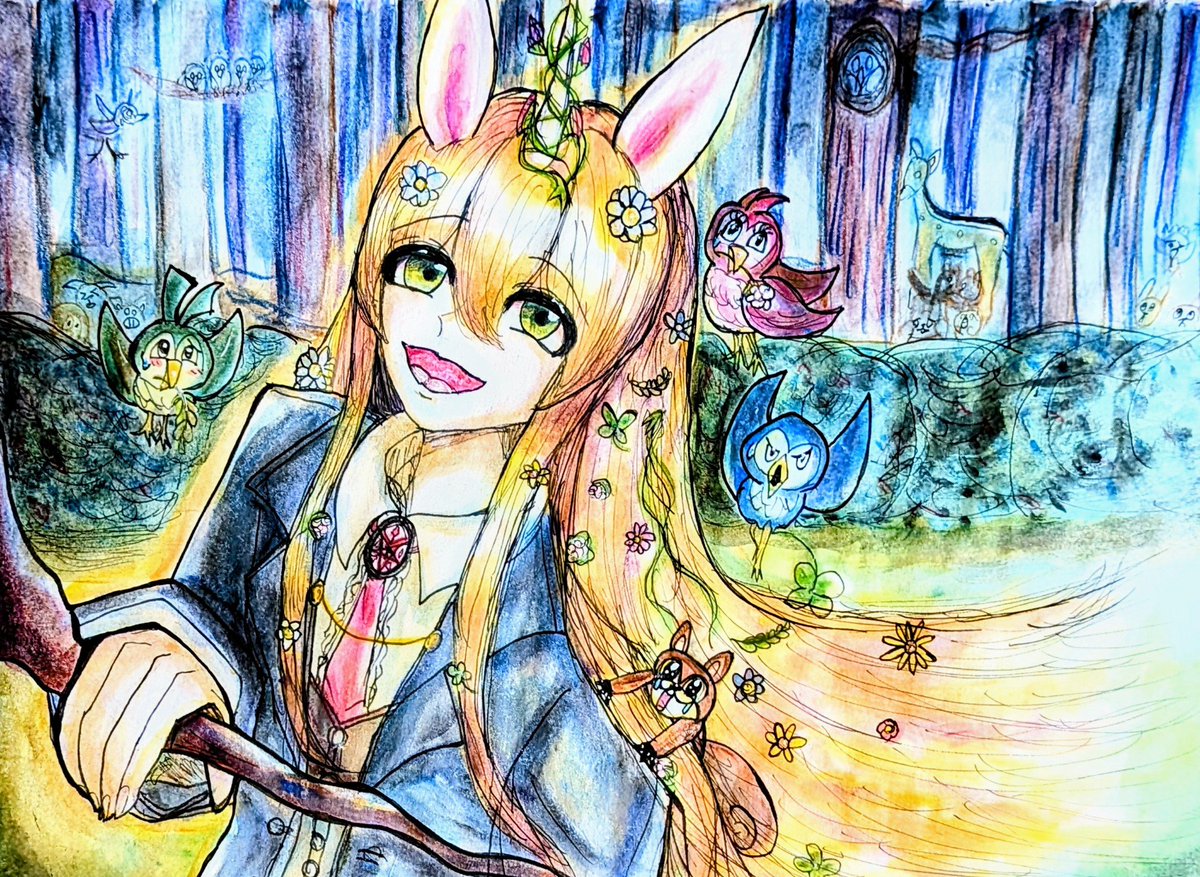 renga40's tweet photo. 貴方だけを見据えて https://t.co/P0lvMYMV14
