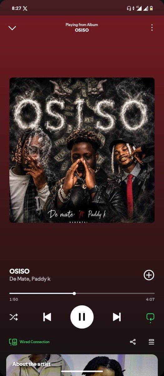 BlaqDripz's tweet photo. This paddy k verse on Osiso with De mates is insane, king of melodies fr 🔥 https://t.co/V3zaAVgnol