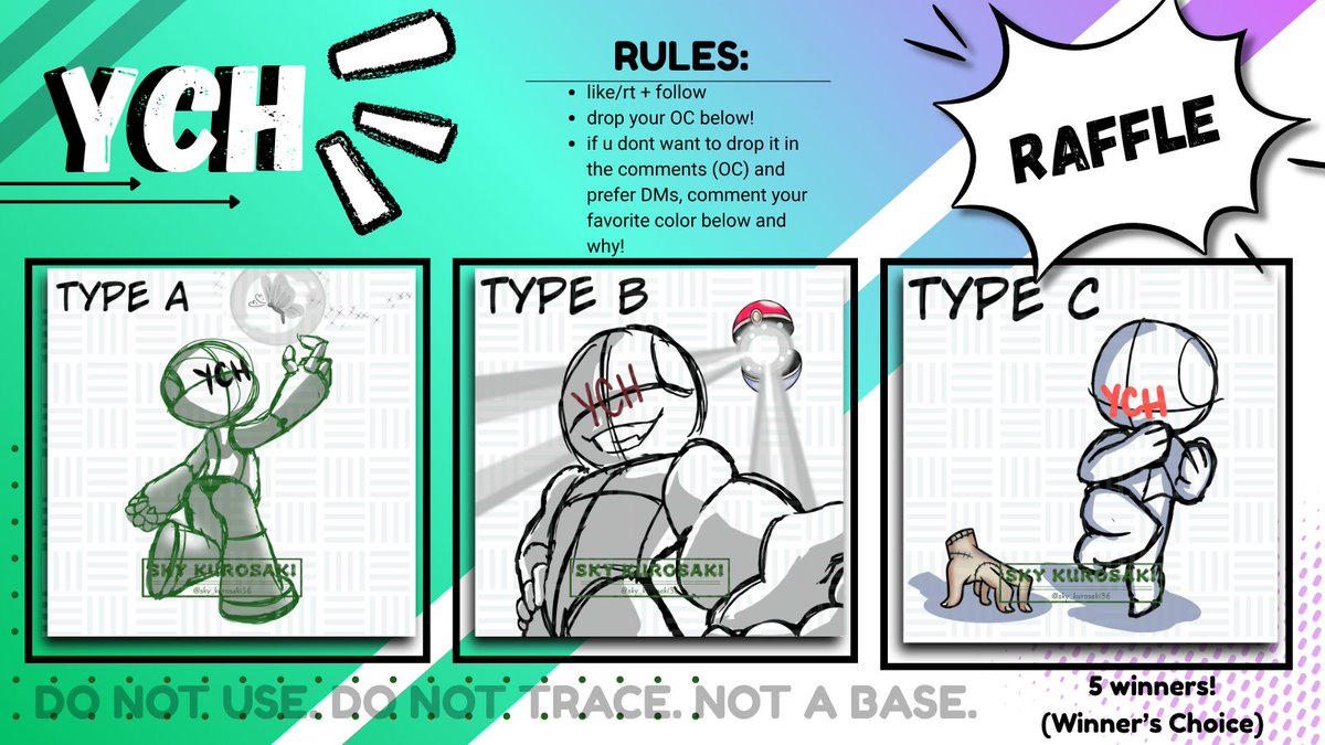 sky_kurosaki36's tweet photo. 🎉Comms Open!🎉
To celebrate the formal opening of my commissions, I have a raffle for you!

HOW TO JOIN:
🐉follow + like/rt
🐉 drop your OC below! (SFW plz)

🏅5 Winners (Type will be Winner's Choice)

⏳Until Sept. 15,2026

#artraffle #ych #freeych #Commission https://t.co/DbpmuX02oM