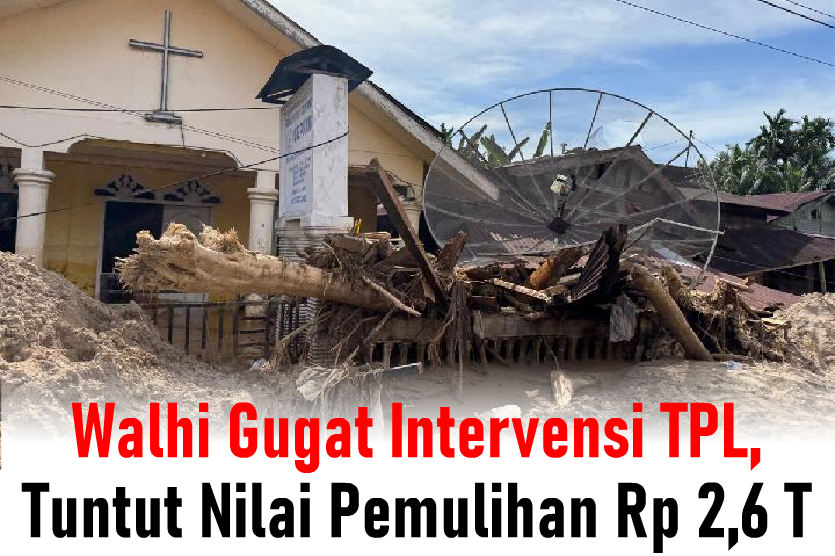 tijabar's tweet photo. Inilah Alasan Walhi tuntut Rp 2,6 Triliun ke Toba Pulp Lestari.
Pastinya bukan untuk kepentingan sendiri,bukan denda asal-asalan dan bukan juga ganti rugi orang per orang.

Angka itu adalah biaya memperbaiki kerusakan yang sudah terjadi:
🔹 Hutan yang gundul harus ditanam ulang
🔹 Sungai & mata air yang rusak harus dipulihkan
🔹 Tanah longsor & erosi harus distabilkan
🔹 Lahan warga yang hancur harus dikembalikan fungsinya

Kerusakan butuh waktu puluhan tahun. Pemulihannya juga butuh waktu plus dana besar.

Yang merusak, wajib memulihkan. Sekarang prosesnya masih di pengadilan. Kita kawal biar lingkungan & masyarakat dapat keadilan. (https://t.co/IKXLPGL3KF)