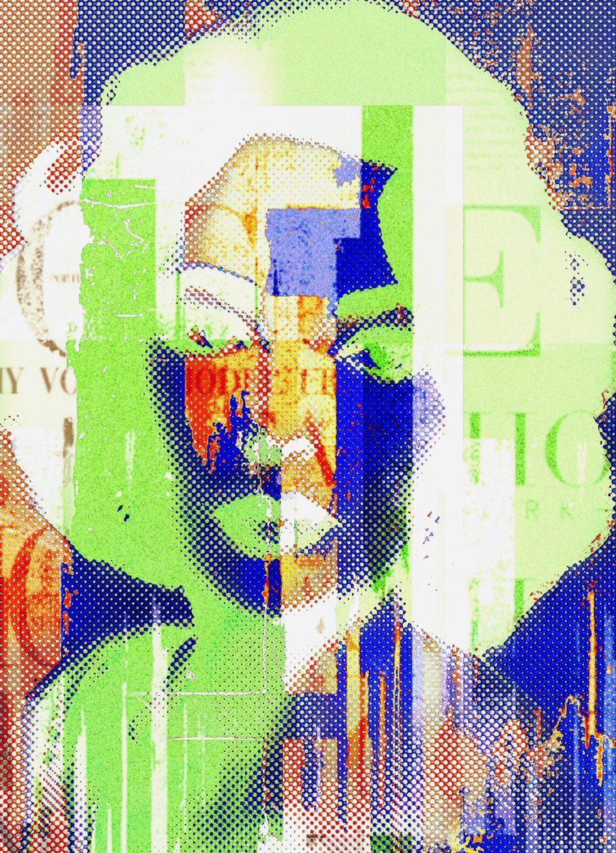SabrinaC12443's tweet photo. #PopArt #WarholAesthetic #DigitalPortrait #VibrantArt #ContemporaryPop #ElizabethTaylor #HalftoneArt https://t.co/l7aG2YgsUv