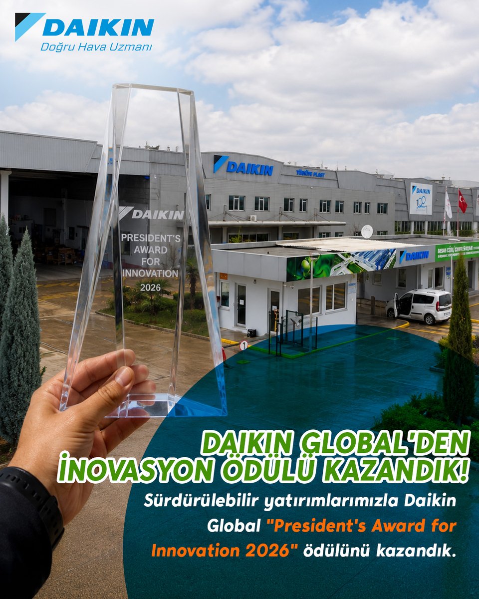 DaikinTurkiye's tweet photo. Daha temiz hava, daha yaşanabilir bir gelecek ve gelecek nesiller için durmadan çalışmaya devam ediyoruz. 💚

https://t.co/zebPtWRMh4 https://t.co/Qd2kBFUFMV