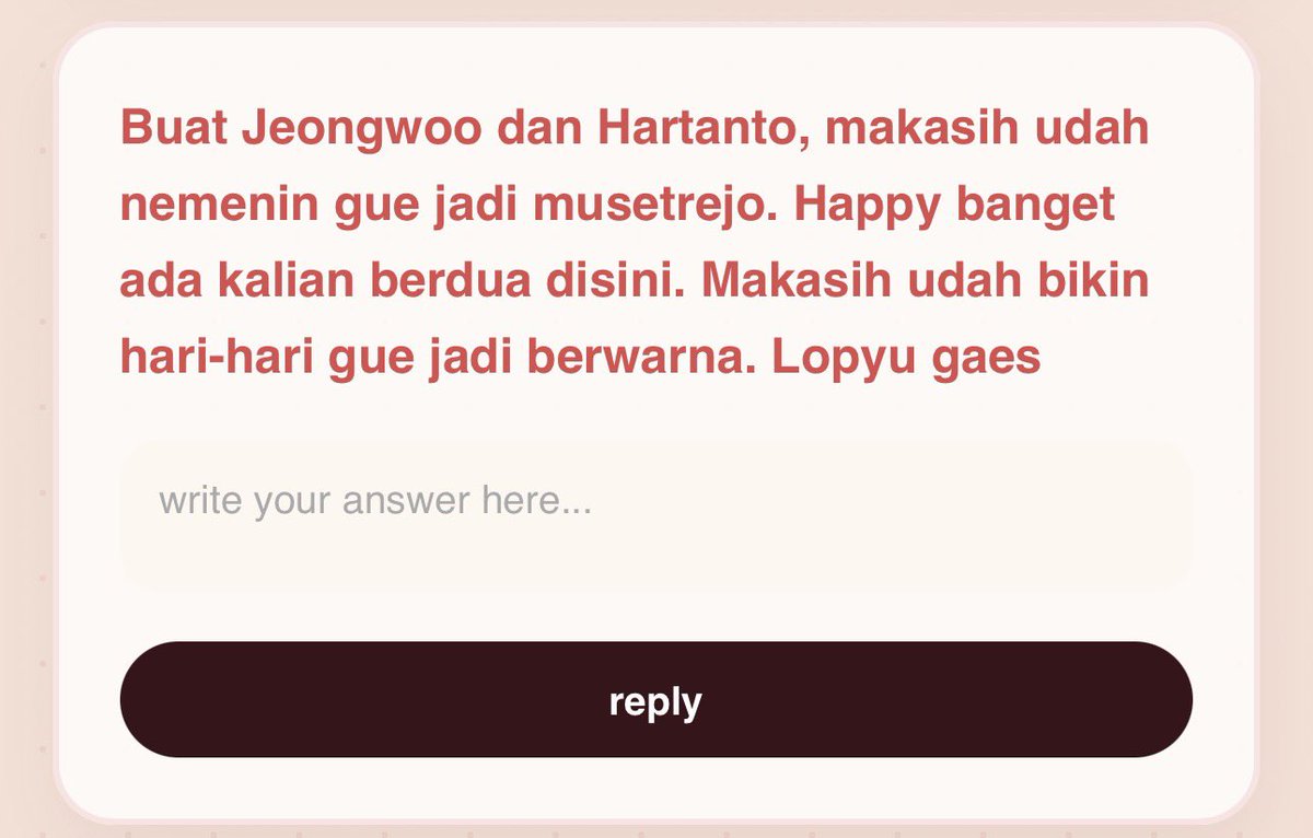 mentorasep's tweet photo. 1. Ada buat musetrejo dari museasahi nih
2. Hartanto kata gw sentuh rumput
3. Yuya tuh yuy
4. Eehh ini buat leowon dari anaknya ayon tapi awon ini istrinya reyhan yaa guys 🥹 https://t.co/Gb1041M109