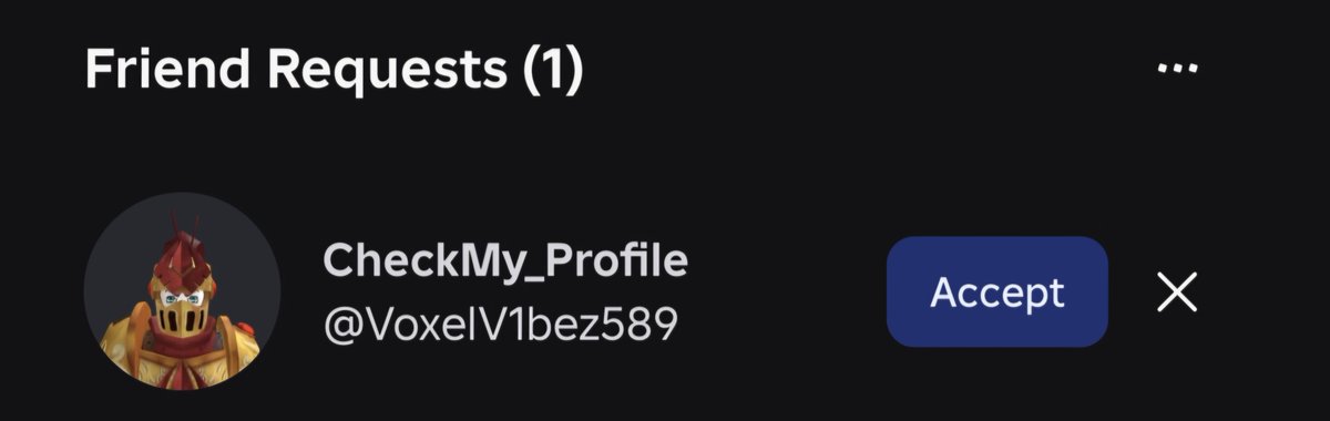 backrooms_4339's tweet photo. @Roblox_RTC ROBLOX SHOULD GET RID OF THESE BOTS, I JUST GOT 6 FRIEND REQUESTS OF THESE BOTS https://t.co/90wC1EeEnq