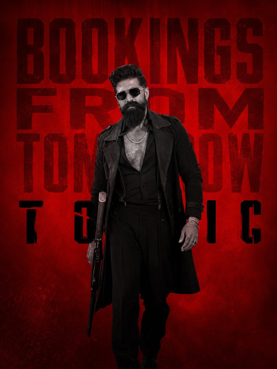 YashTrends's tweet photo. Witness the rage of RAYA VS TICKET 🔥
Advance Bookings Open Tomorrow 

" #ToxicBookingsFromTomorrow "

@TheNameIsYash #ToxicTheMovie
#Yash #ToxicOn26thAug https://t.co/HMu1ooT9tj