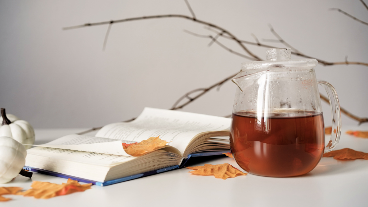 Eombun's tweet photo. Cozy afternoon: hot tea, good book, and zero to-do list  Just letting the minutes slow down. https://t.co/yKb1uG0D8c