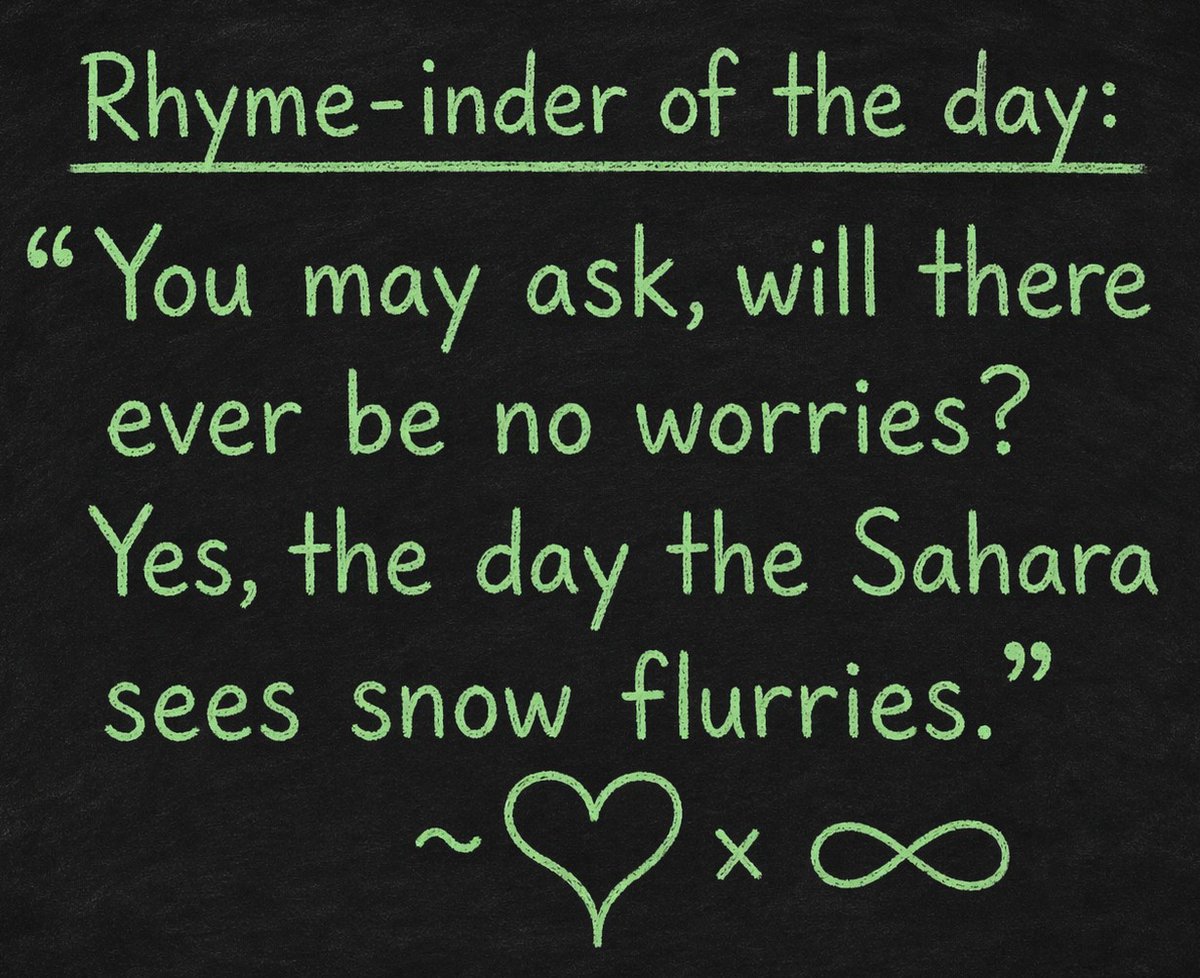 Holyuncow's tweet photo. (#8): A little rhyme to remind you...
#DailyRhymeinder #poetry #wisdom #philosophy https://t.co/ycnRBxIcgY