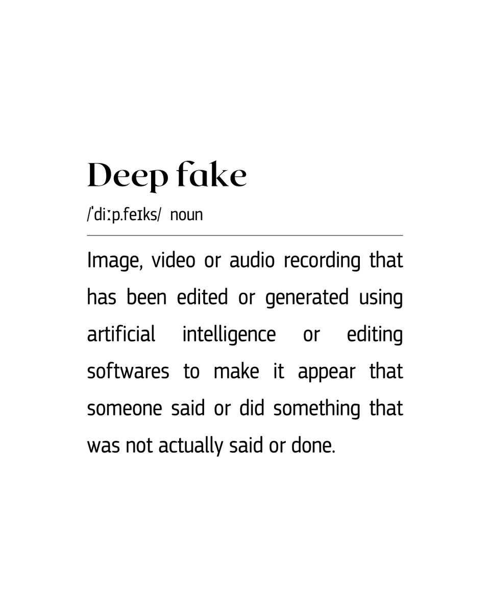 DigitalEU's tweet photo. Do you know what these words mean?

Fake news, deepfakes and other types of false and misleading content are found online every day.

Protecting yourself from online disinformation starts with knowing what you are up against.

Learn more: https://t.co/fD4p1Iego7 https://t.co/uKydOKBk3J