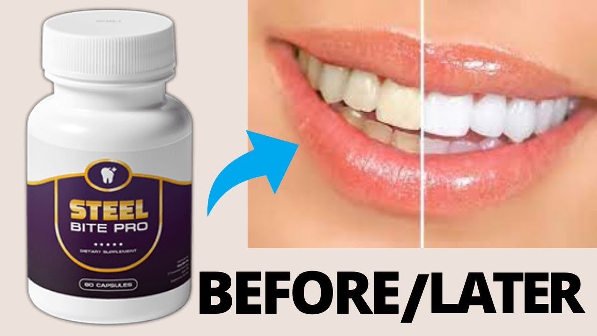 MarcosR28827537's tweet photo. Boost your confidence with a healthy smile! Steel Bite Pro supports strong teeth and gums. Try it today! #HealthySmile #DentalCare #SteelBitePro Click here and don't miss this opportunity👉 https://t.co/OWeeA3HotS https://t.co/L5MLyorj8T