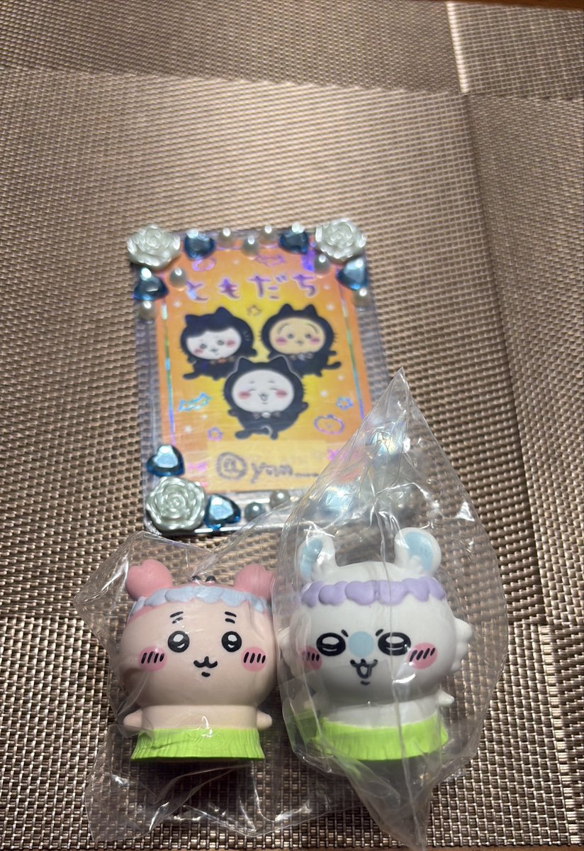 ynn___'s tweet photo. 【交換】ちいかわ 映画 人魚の島のひみつ ミニソフビフィギュア ソフビ

譲→モモンガ、古本屋
求→ちいかわ 

郵送交換希望です。

検索からでもお気軽にお声がけください。 https://t.co/07JwwRQbJC