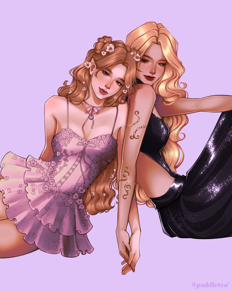Zaweels's tweet photo. Cuando los leaks sean ciertos y el libro 7 sea de estas peligrosas enamorándose porque Elain ha mandando a los hombres a la mierda 🙂‍↕️🙂‍↕️

Art by paddletea commissioned by me https://t.co/aCEet9dgJc