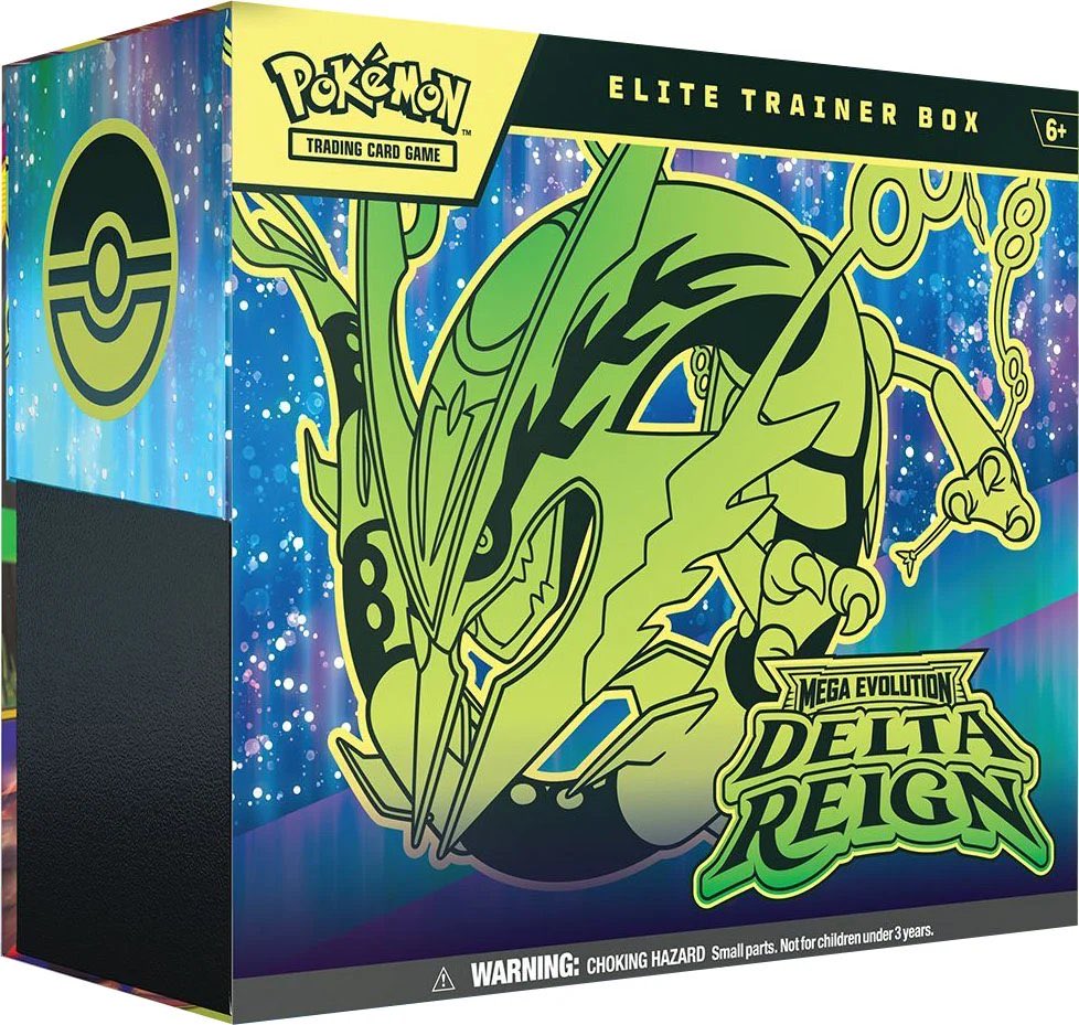 PokeRestockNow's tweet photo. 💫 Delta Reign Officially Releases November 6th! First Look at the Elite Trainer Box Art! The ETB Promo Will Be Kyogre Illustration Rare!

🛎️ Bookmark &amp; Follow, We'll Post Preorders When They Drop!
#PokemonTCG https://t.co/arZbmXhtap
